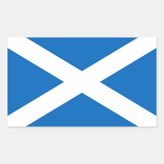 Schotland Rechthoekige Sticker (Voorkant)