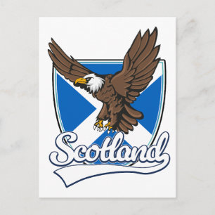 Schotland reislogo briefkaart