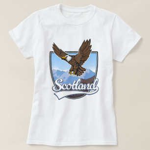 Schotland reislogo t-shirt