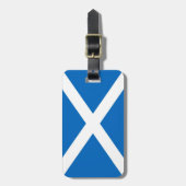 Schotland Saltire Bagagelabel (Voorkant verticaal)