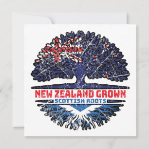 Schotland - Schotse Nieuw-Zeelandse boom Kaart