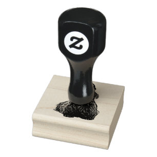 Schotland, Schotse Terrier, Zwarte hond, volhouder Rubberstempel