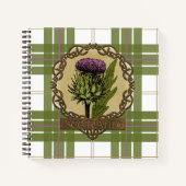 Schotland Schotse Thistle Celtic Knots Notitieboek (Voorkant)