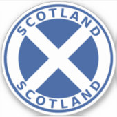Schotland Sticker (Voorkant)