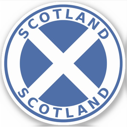 Schotland Sticker (Voorkant)