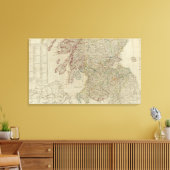 Schotland ten zuiden canvas afdruk (Insitu (Woonkamer))