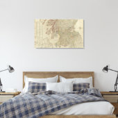 Schotland ten zuiden canvas afdruk (Insitu (Slaapkamer))