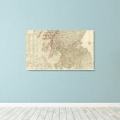 Schotland ten zuiden canvas afdruk (Insitu (Houten vloer))