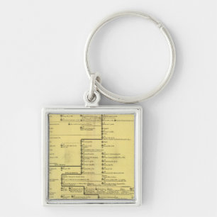 Schotland van 404 tot 1603 sleutelhanger
