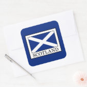 Schotland Vierkante Sticker (Envelop)