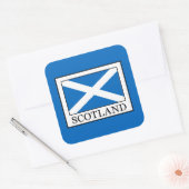 Schotland Vierkante Sticker (Envelop)