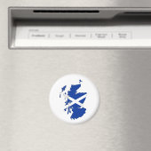 schotland vlag kaart verenigd koninkrijk landvorm magneet (Insitu (Vaatwasser))