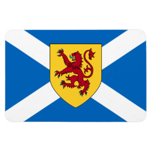 Schotland vlag Magnet - Cross & Lion Magneet