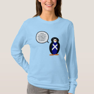 Schotland Vlag Wilde dieren Pinguïn Persoonlijk Ca T-shirt