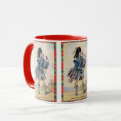  Schotland, volg de Bagpipes Mok (Voorkant links)