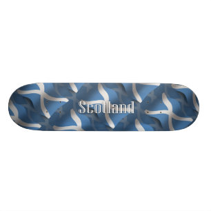 Schotland Waving Flag Skateboard