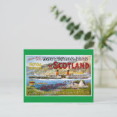Schotland, Westerne Hooglanden, Glasgow Briefkaart (Staand voorkant)