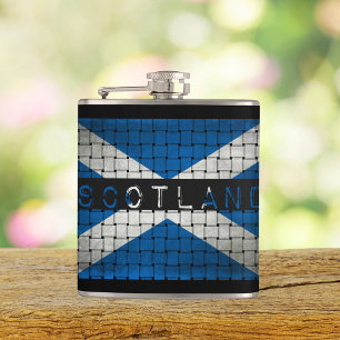 Schotland Woven Flag Flask Heupfles