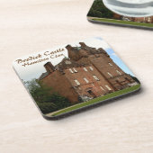 Schotland's Elegant Brodick Castle - Hamilton Clan Bier Onderzetter (Linkerzijde)