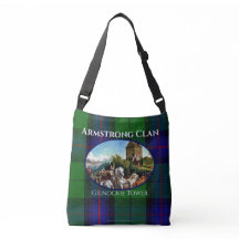 Schots Armstrong Clan Tartan & Castle Tas