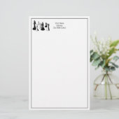 Schots artikelen  Art #2 Briefpapier (Staand voorkant)