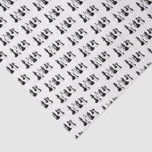 Schots artikelen  Art #2 Tissuepapier (Detail)