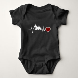 Schots cadeau voor Schotse terrier Hondenliefhebbe Romper