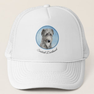 Schots Deerhound Schilderij - Originele hondenkuns Trucker Pet
