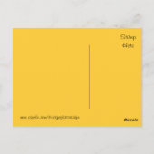  Schots "Dog"-label - briefkaart (Achterkant)