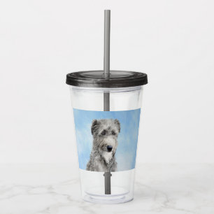Schots driekleurig schilderen - Kute Original Dog Acryl Drinkbeker