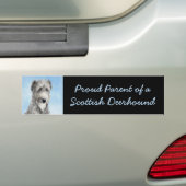 Schots driekleurig schilderen - Kute Original Dog Bumpersticker (Op auto)