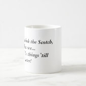 Schots eerst! koffiemok (Center)