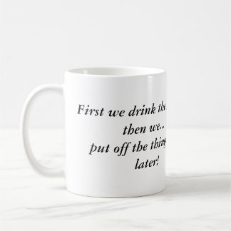 Schots eerst! koffiemok