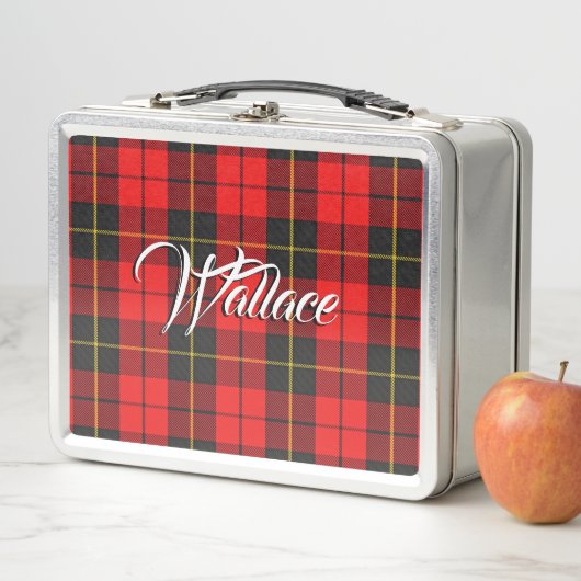 Schots eet! Clan Wallace Tartan Pset (In situ)