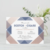 Schots en Mannen van de Varkensdag Kaart (Staand voorkant)