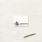 Schots flinterkattekatje supergeluid post-it® notes (Op bureau)