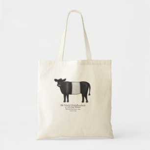 Schots-Gaelisch voor Belted Galloway Tote Bag