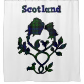 Schots heistel douchegordijn (Voorkant)