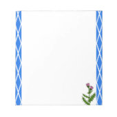 Schots heistel notitieblok (Voorkant)