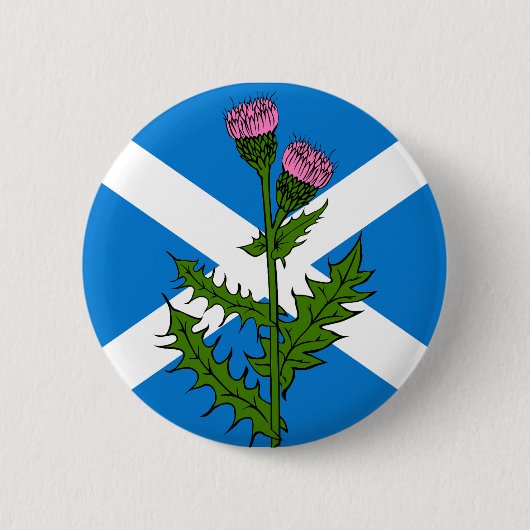 Schots heistel ronde button 5,7 cm (Voorkant)