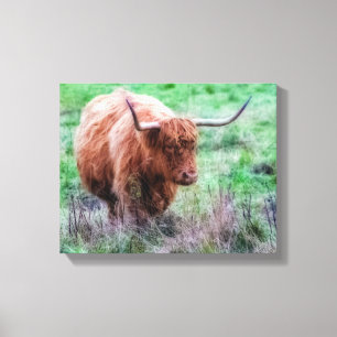 Schots hobbydoek canvas afdruk
