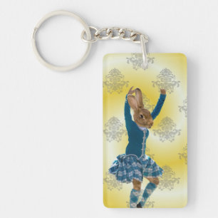 Schots hooglanddanseres sleutelhanger