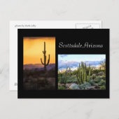 Schots landschapsduet briefkaart (Voorkant / Achterkant)