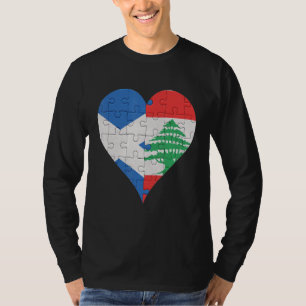 Schots-Libanees vlaggenschip T-shirt