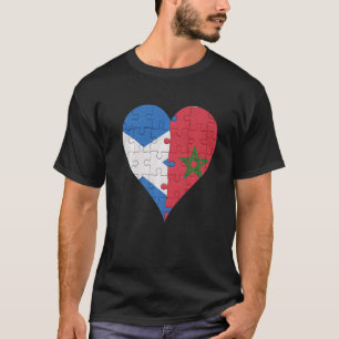 Schots-Marokkaans vlaggenschip T-shirt