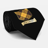 Schots ontwerp van Tartan - Macleod van Lewis en R Stropdas (Opgerold)