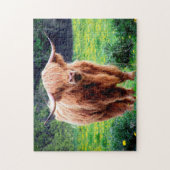 Schots-Oxen. Legpuzzel (Verticaal)