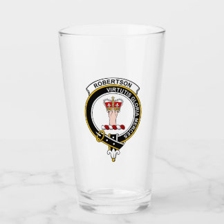 Schots Robertson Modern Clan Crest Schots bier Glas