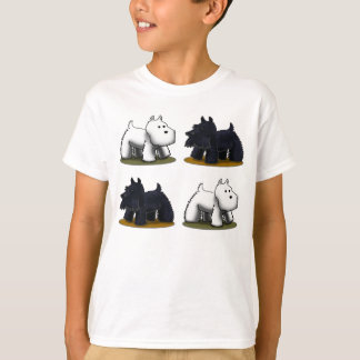 Schots, Scottie, Scottie, Westie T-shirt