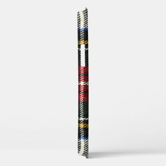 Schots tartanpatroon. Rood- en witte wolvlecht Case-Mate iPhone Case (Achterkant / Rechts)